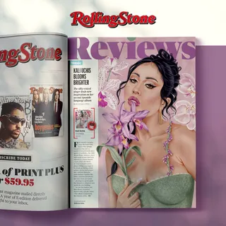 Rolling Stone apresenta arte de Kali Uchis de Débora