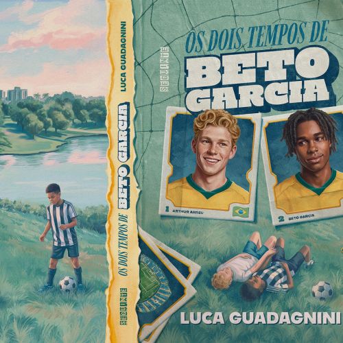 Book cover and illustration of Beto Garcia with characters by Debora Islas