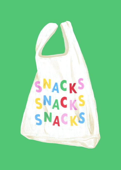Grocery snack bag