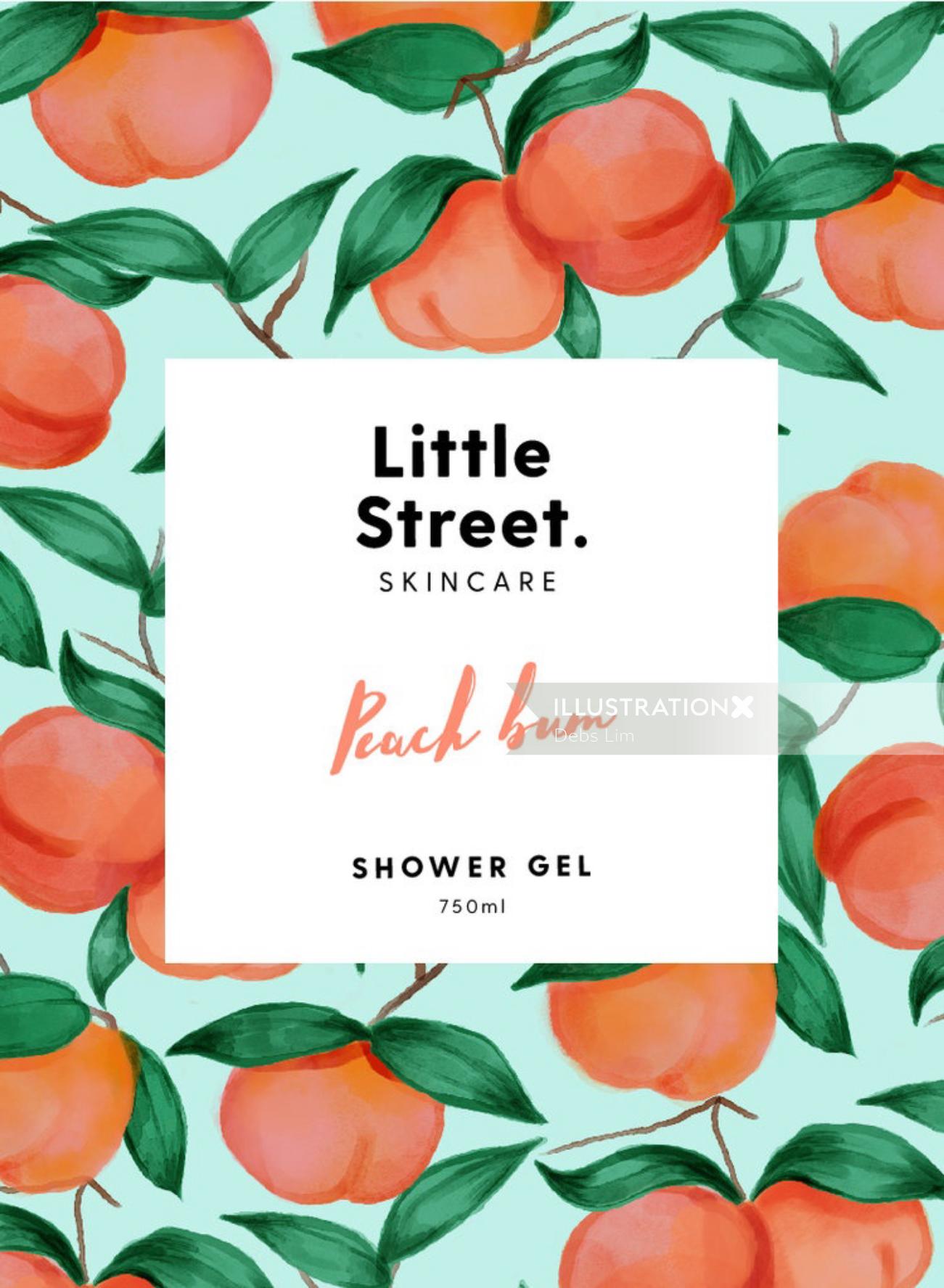 Little street shower gel