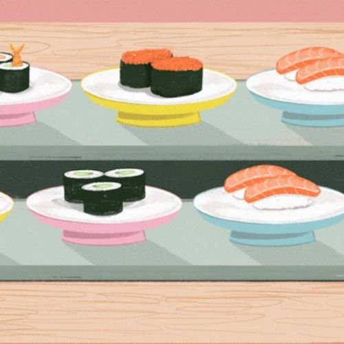 Food & Drinks Train Sushi