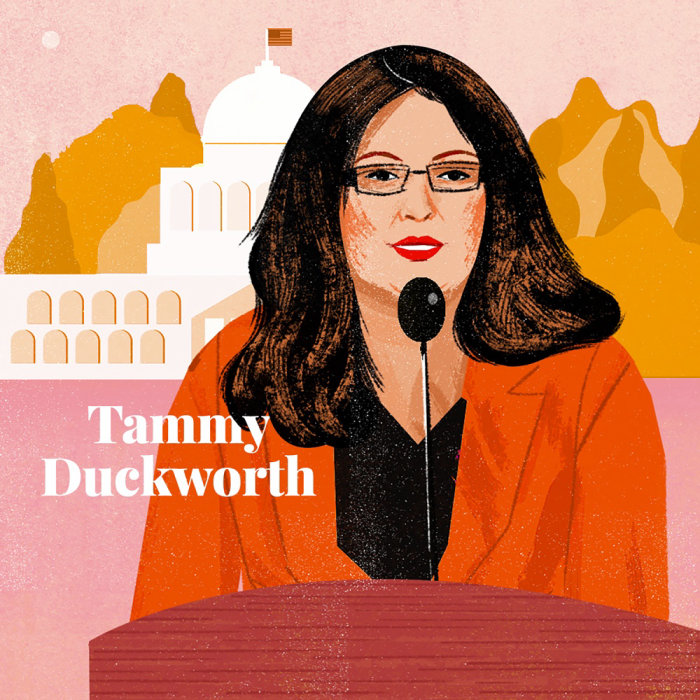 塔米·达克沃斯（Tammy Duckworth）的肖像