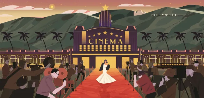 Red Carpet illustration for Soho House’s