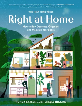 Editorial illustration of right at home