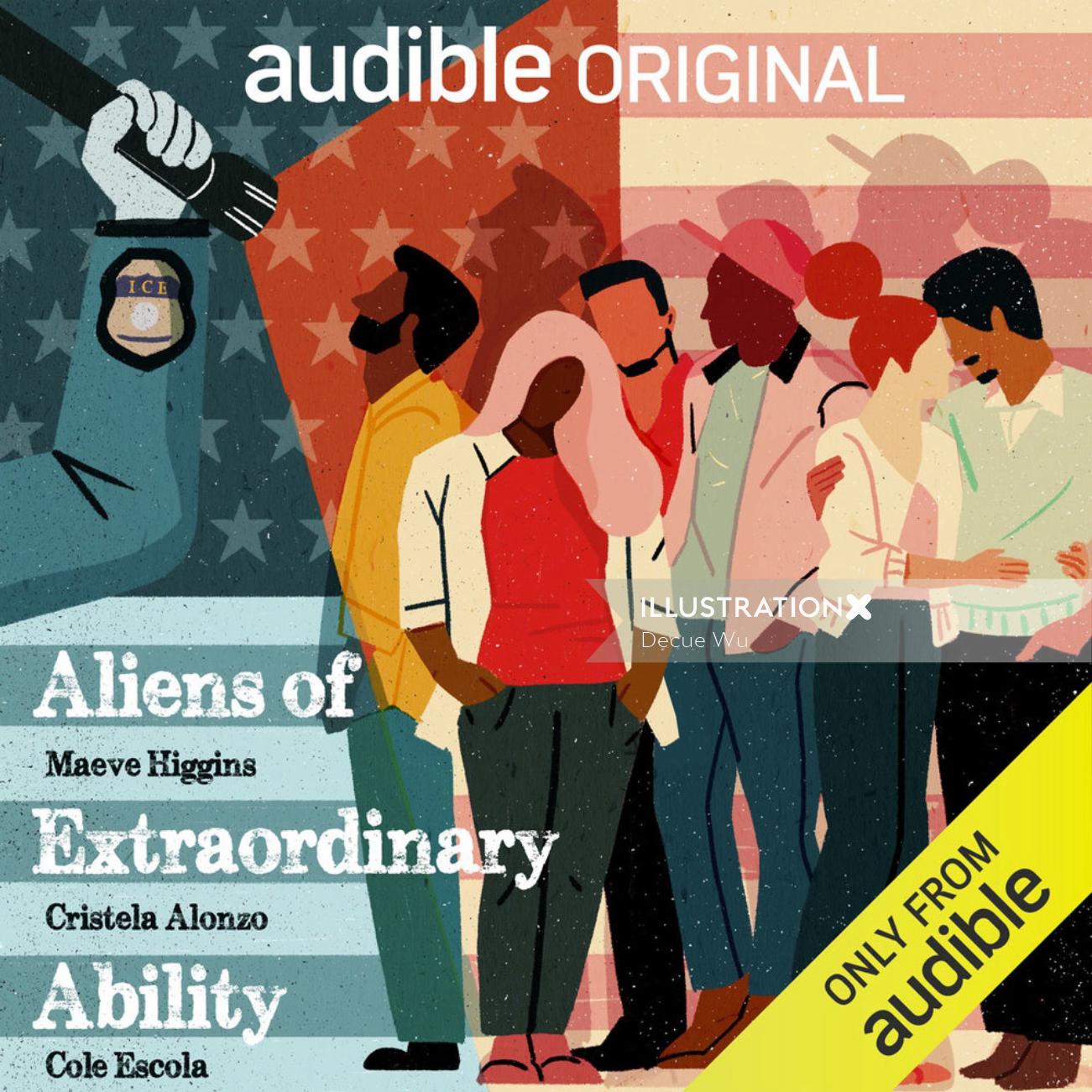cover illustration for Aliens of Extraordinary Ability