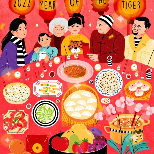 Decue Wu Food & Drink Illustrator from USA