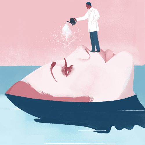 Skin Watery Treat - An Editorial illustration by Decue Wu