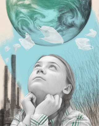 Conceptual depiction of global environment