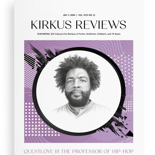 A stunning portrait of Questlove for July's Kirkus Reviews