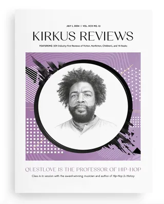 A stunning portrait of Questlove for July's Kirkus Reviews