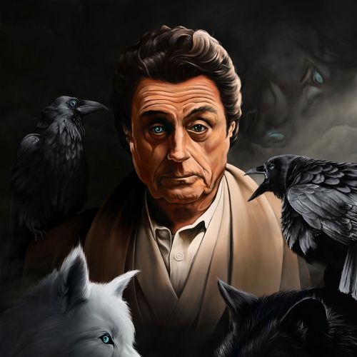 Ian McShane as Mr. Wednesday for the American Gods