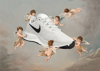 Idée pour la publicité pour les chaussures Nike Fly