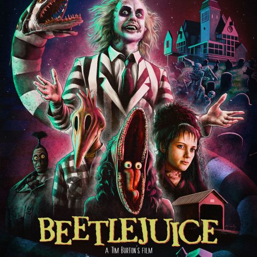 Flyer for "Beetlejuice" movie