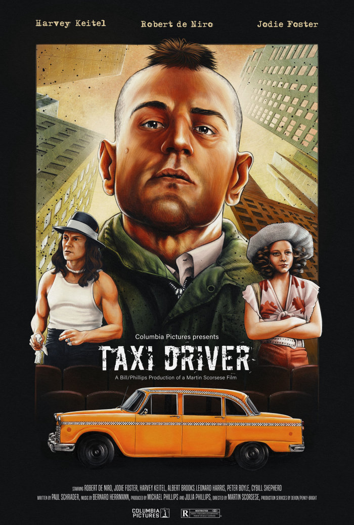 "Taxi Driver" movie poster