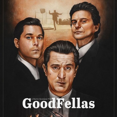 Poster for the classic movie Goodfellas