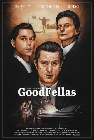 Poster for the classic movie Goodfellas