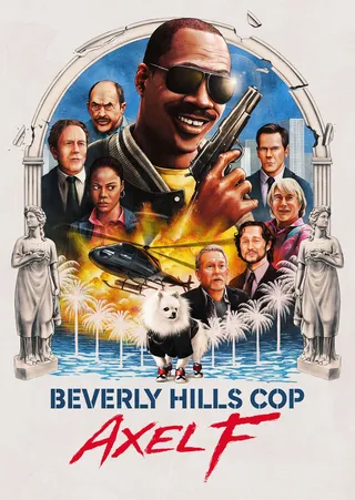 ビバリーヒルズ・コップ アクセル・フォーリー出演映画ポスター