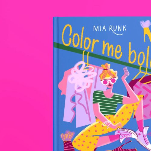 Mia Runk's 'Color Me Bold' book cover