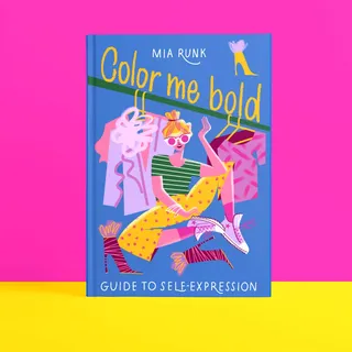 Mia Runk's 'Color Me Bold' book cover