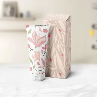 Decorative floral-patterned boxing