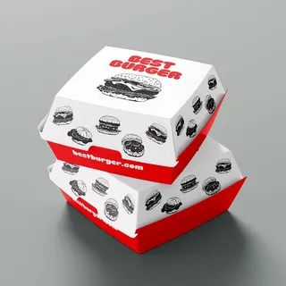 Best burger packaging design