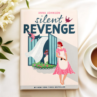 Silent Revenge' front cover and typography