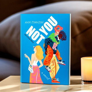 Whimsical cover design for ya romance 'Not You'