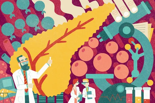 Illustration zur Corona-Impfstoffforschung für das Pharmaceutical Journal