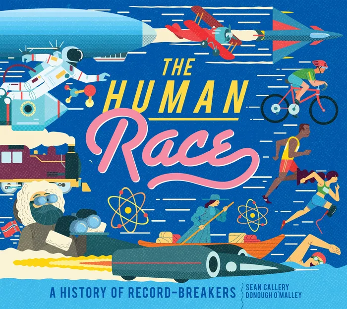 "The Human Race" children's book cover