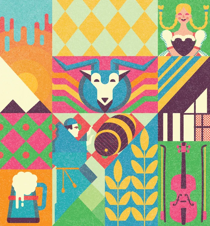 Crafting the Essence: Bock Beer Label Design
