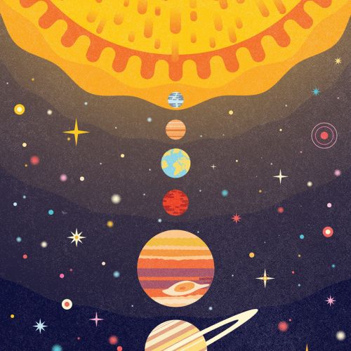 Book jacket of "The Solar System"