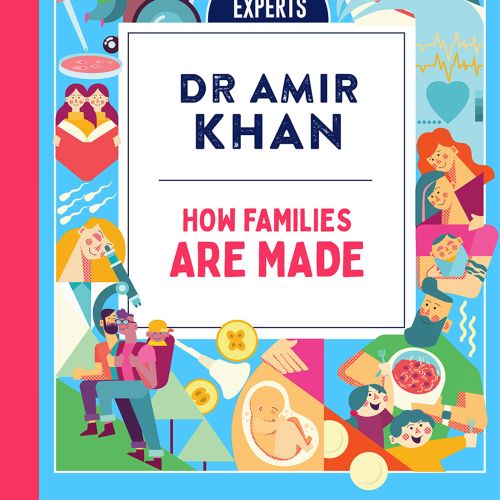 Book cover design of "How Families Are Made" by Dr. Amir Khan