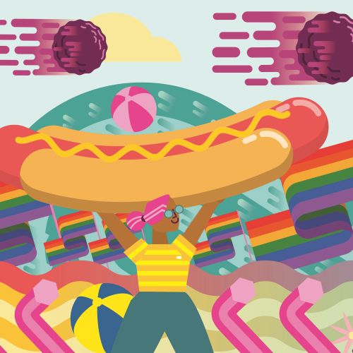 Donough O'Malley Rétro Illustrator from United Kingdom