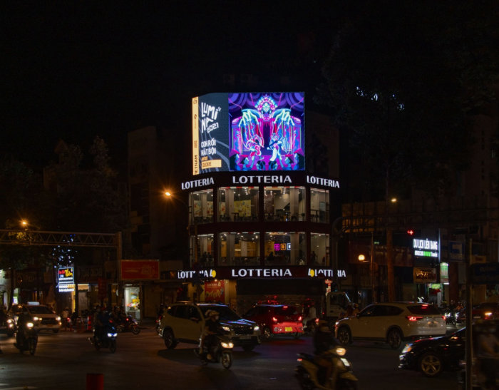 Billboard for Vietnamese Opera House Puppet Spectacle