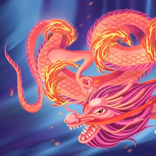 Kids book cover of "NeZha’s Battle with the Dragon King"