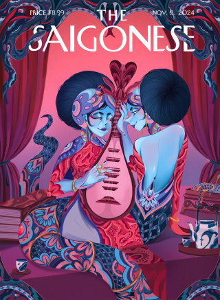 The Saigonese magazine cover visual