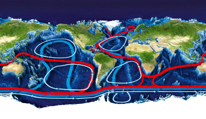 3d map of water circulation
