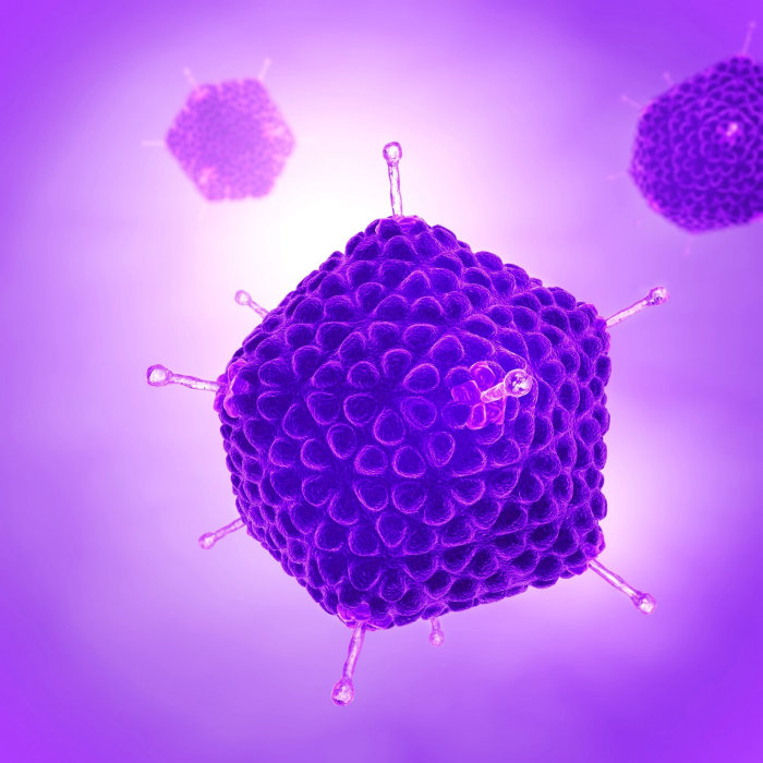 Illustration graphique du coronvirus