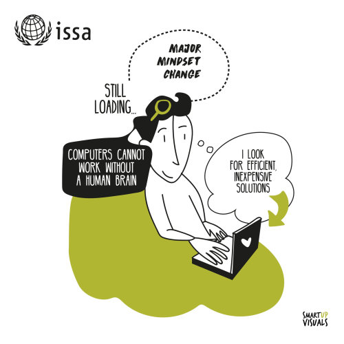 Graphic illustration of ISSA
