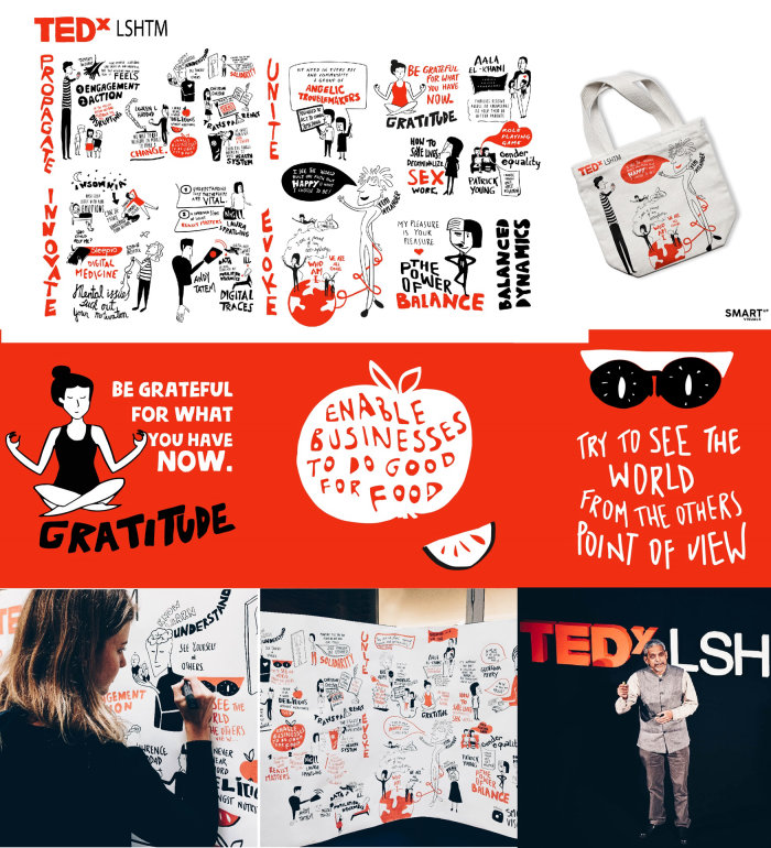 Graphique Tedx Gratitude
