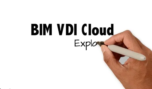 Whiteboard style business explainer video created for BIM Cloud platform