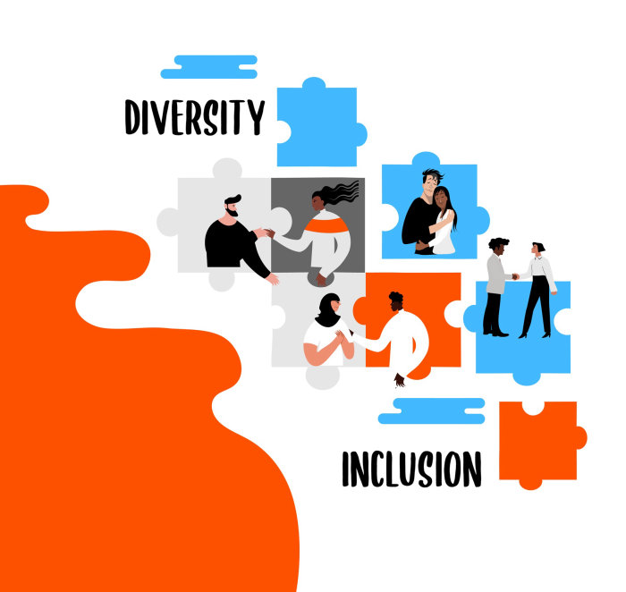 Inclusion de la diversité infographique