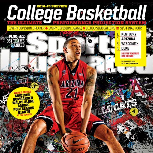 Basket ball sport cover illustration by Chris Ede
