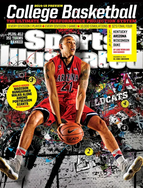 Basket ball sport cover illustration by Chris Ede