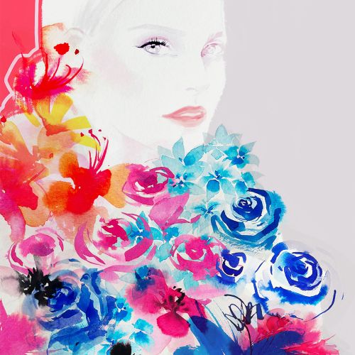 Elise Lee Live Event Drawing Beauty Illustrator from United States