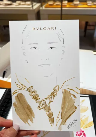 Rendering of Bulgari client