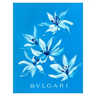 Creative flowers art for Bulgari