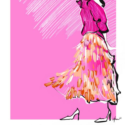 Elly Azizian Fashion Illustrator from United States