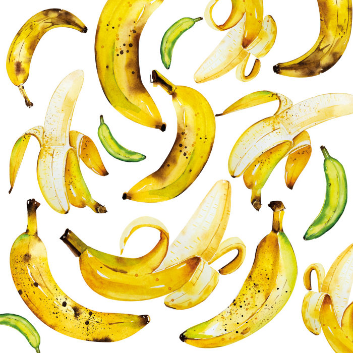 Banana Pattern Design