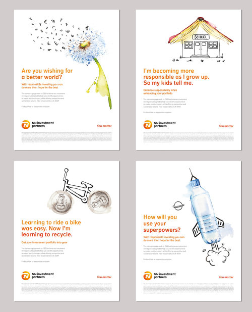 Influencing change campaign for The Netherlands based company (NNIP)